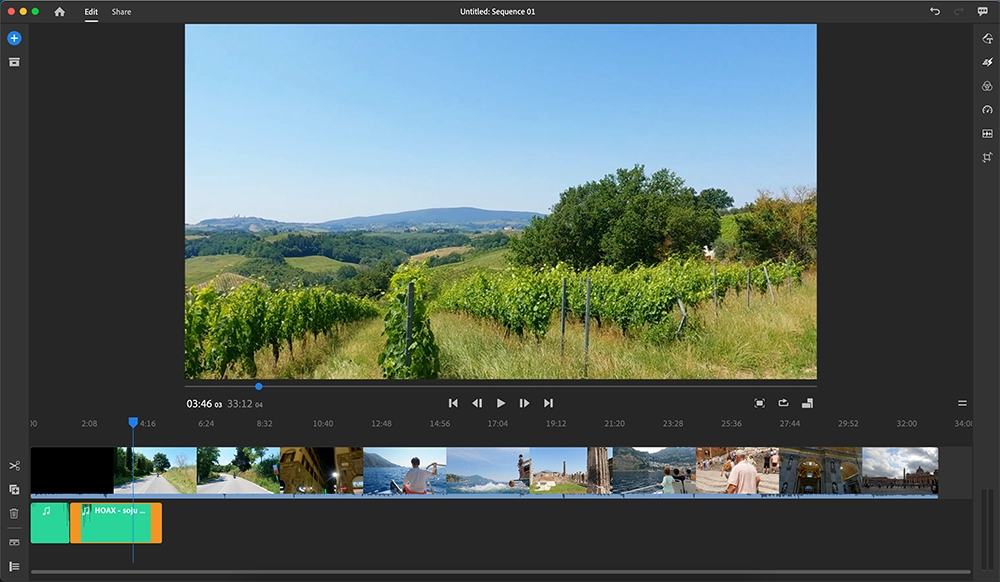 Adobe Premiere Rush Desktop App: Edit Video to Music