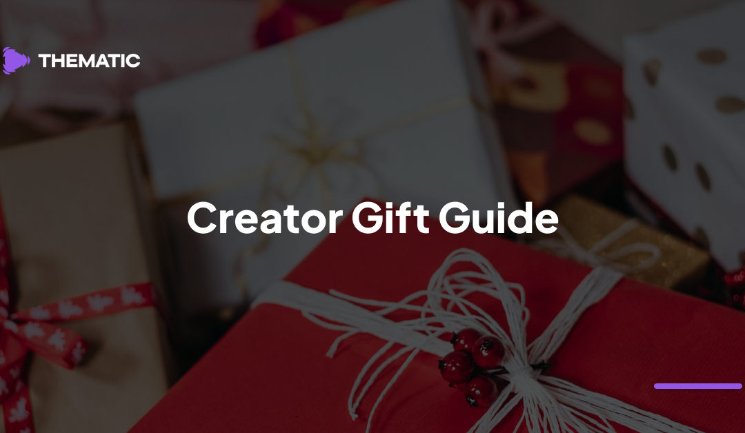 The Ultimate Gift Guide for Content Creators and Vloggers