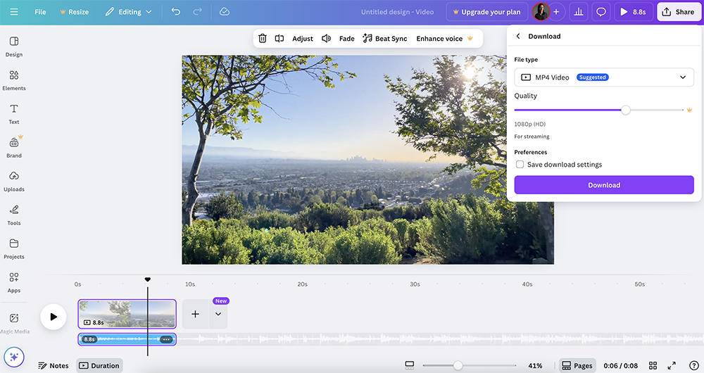 How to Add Music to Canva Video (Step-by-Step Guide) Add Music to Canva Video: Download Video