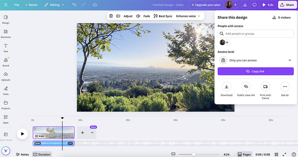 How to Add Music to Canva Video (Step-by-Step Guide) Add Music to Canva Video: Share and Export