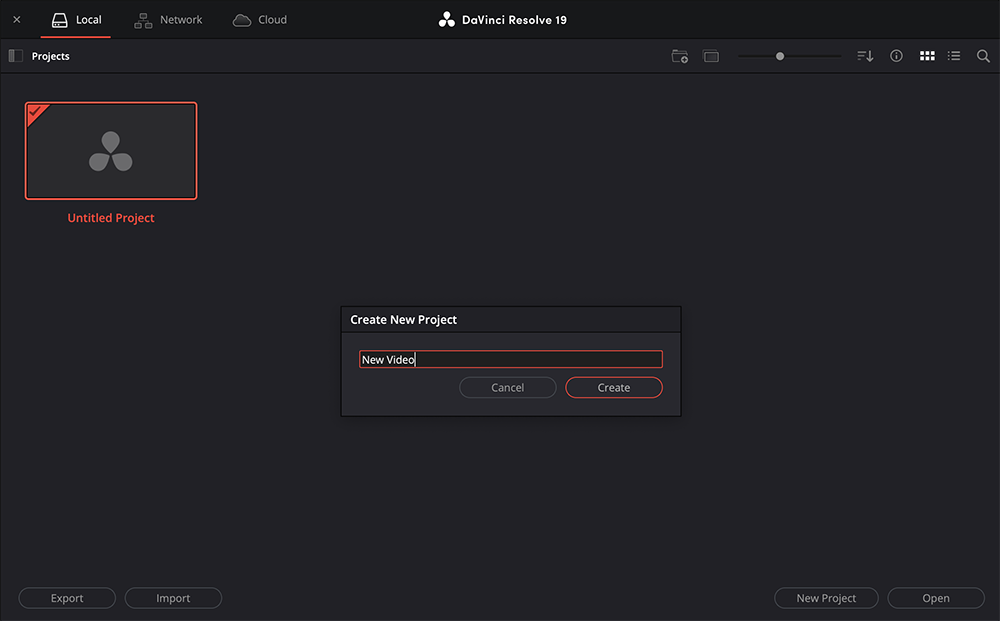 How to Add Music to DaVinci Resolve (Step-by-Step Guide) Add Music to DaVinci Resolve: Open Project