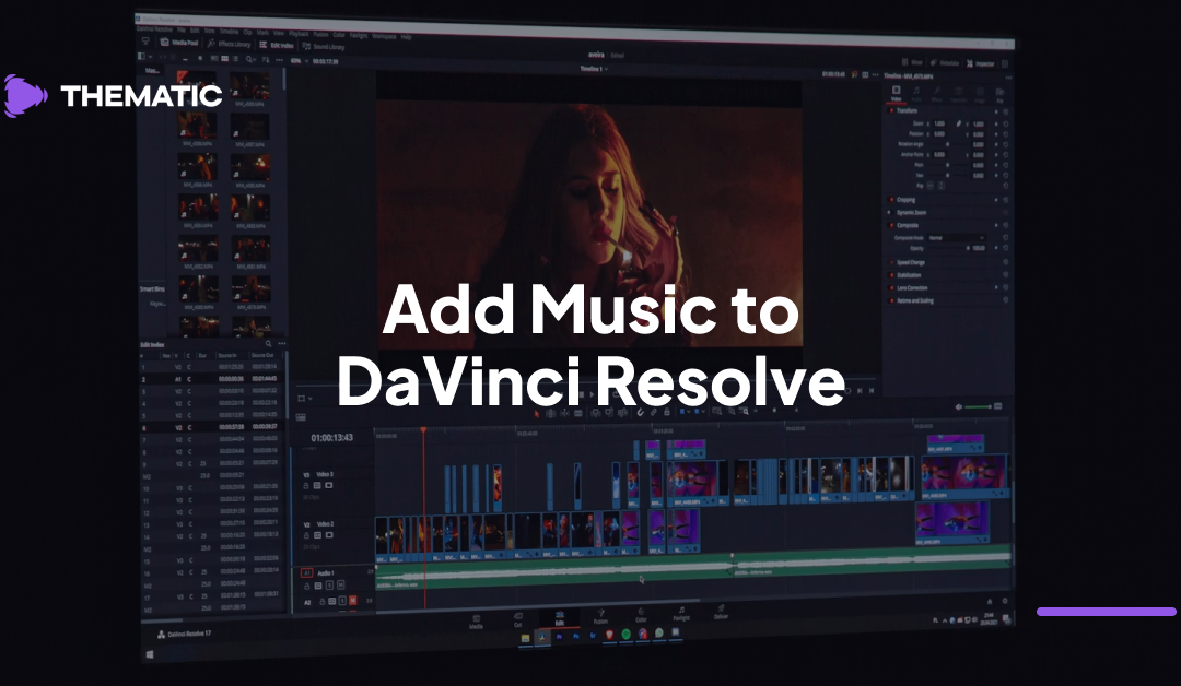 How to Add Music to DaVinci Resolve (Step-by-Step Guide)