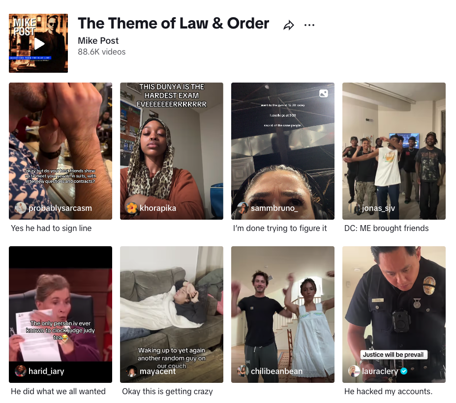 The TikTok Views Playbook: Proven Tips for More Reach 🔥 TikTok Case Study: The "Law & Order" Theme Song Trend