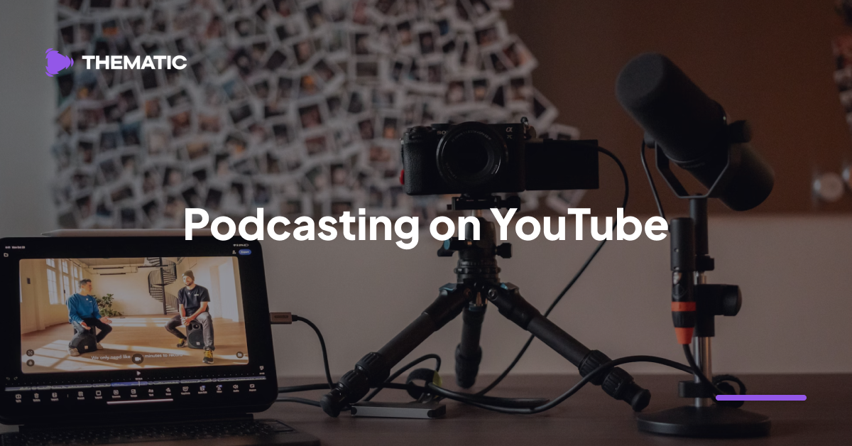 Podcasting on YouTube