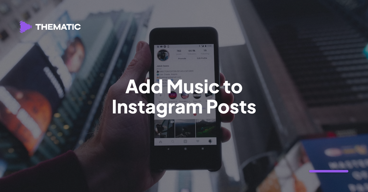Add Music to Instagram Posts