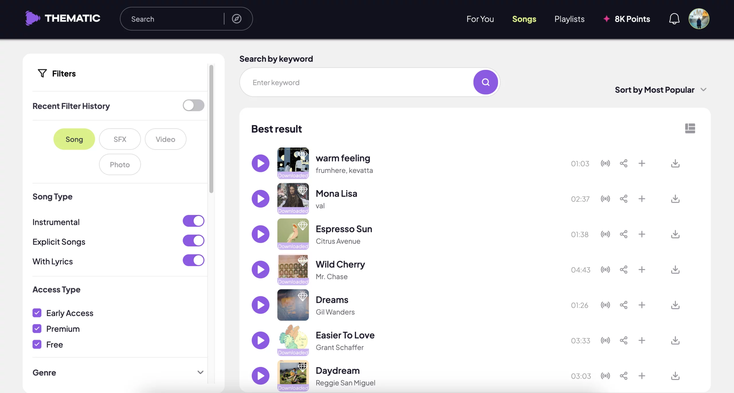 Thematic Search & Discovery: Say goodbye to endless scrolling