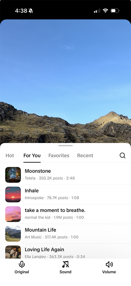 How to Add Music to TikTok (Without Copyright Issues) Add Music to TikTok - Click Add Sound
