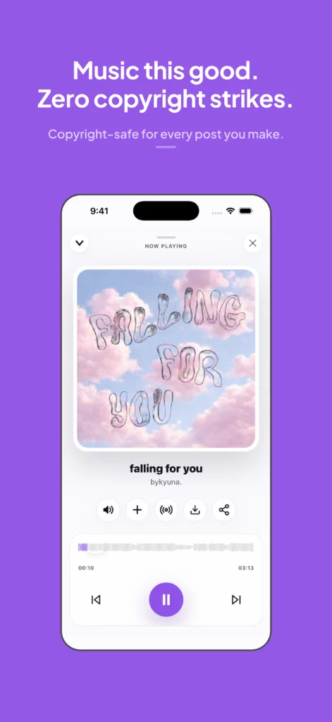 Introducing the Thematic App: Your Creative Soundtrack, Anywhere Thematic App: Music this Good, Zero Copyright Strikes.