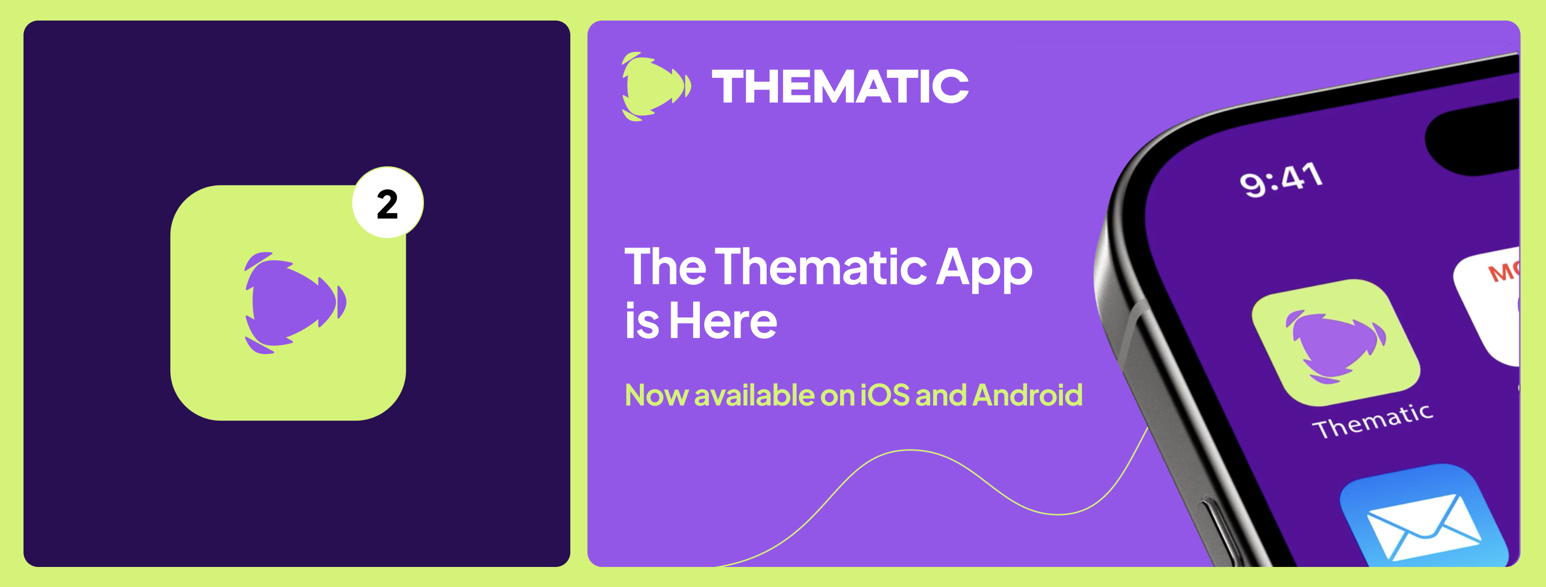 Introducing the Thematic App: Your Creative Soundtrack, Anywhere Introducing the Thematic App: Your Creative Soundtrack, Anywhere